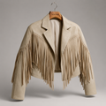 Classic Biker Leather Jacket - Front