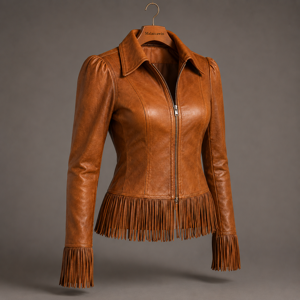 Luxury Moto Leather Jacket - Detail