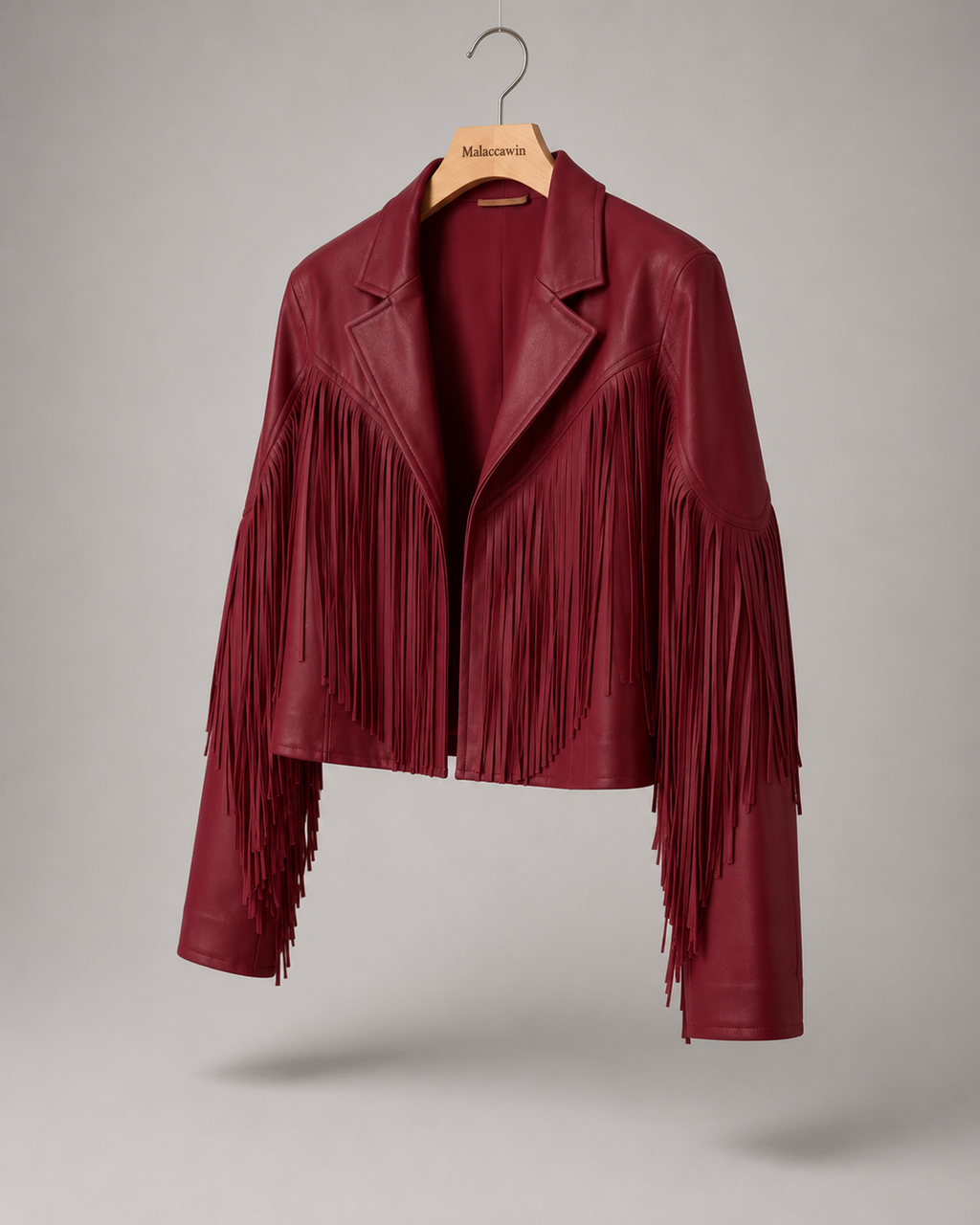 Urban Edge Leather Jacket - Back