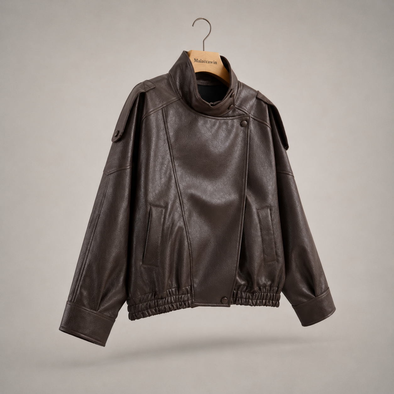 Statement Leather Jacket - Back