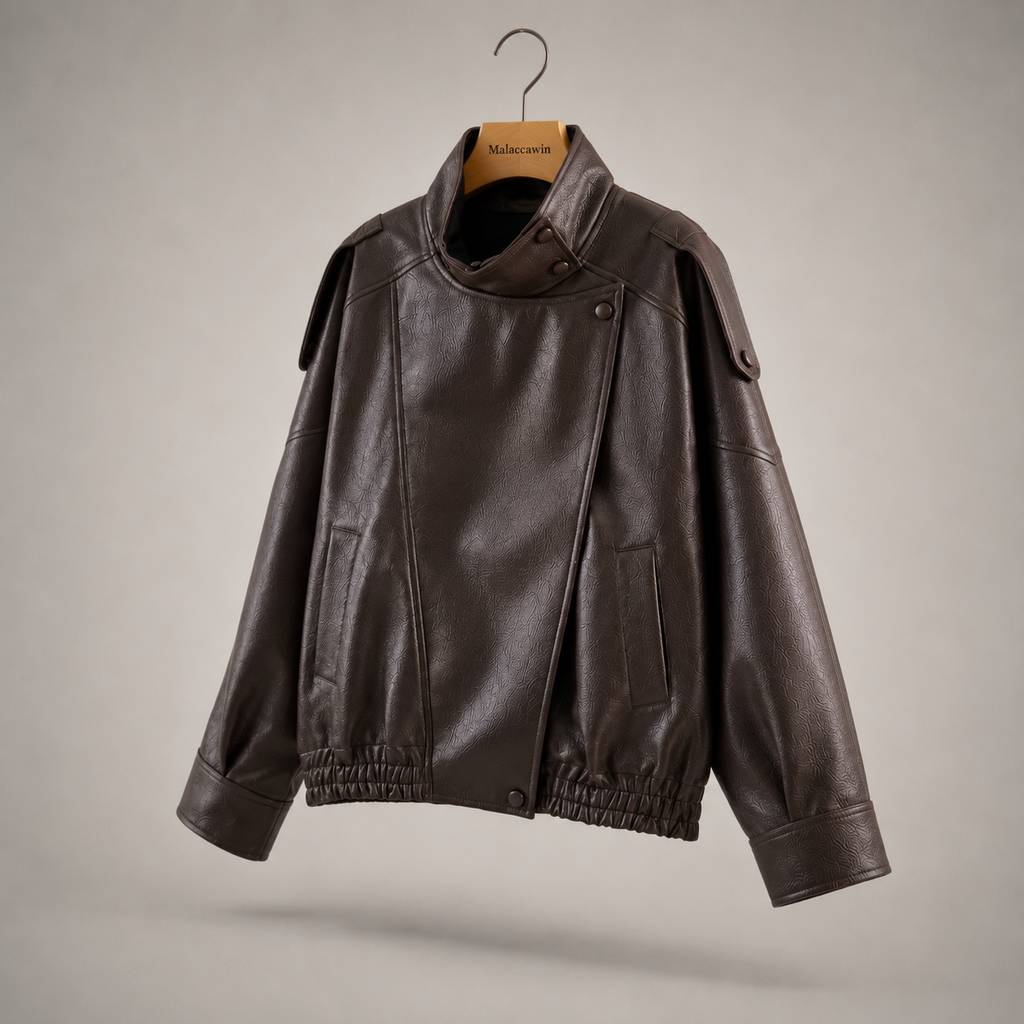 Statement Leather Jacket - Detail