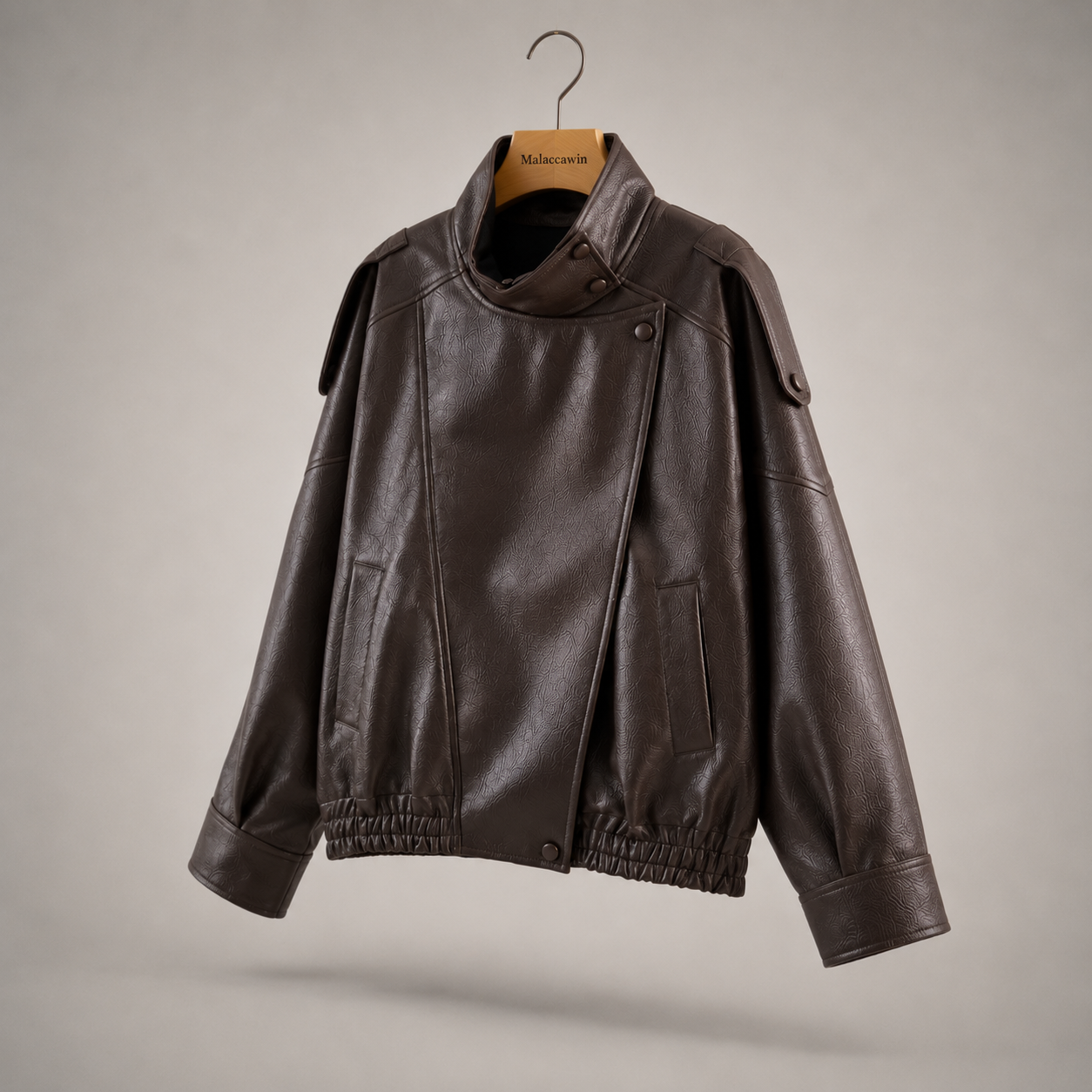Statement Leather Jacket - Detail