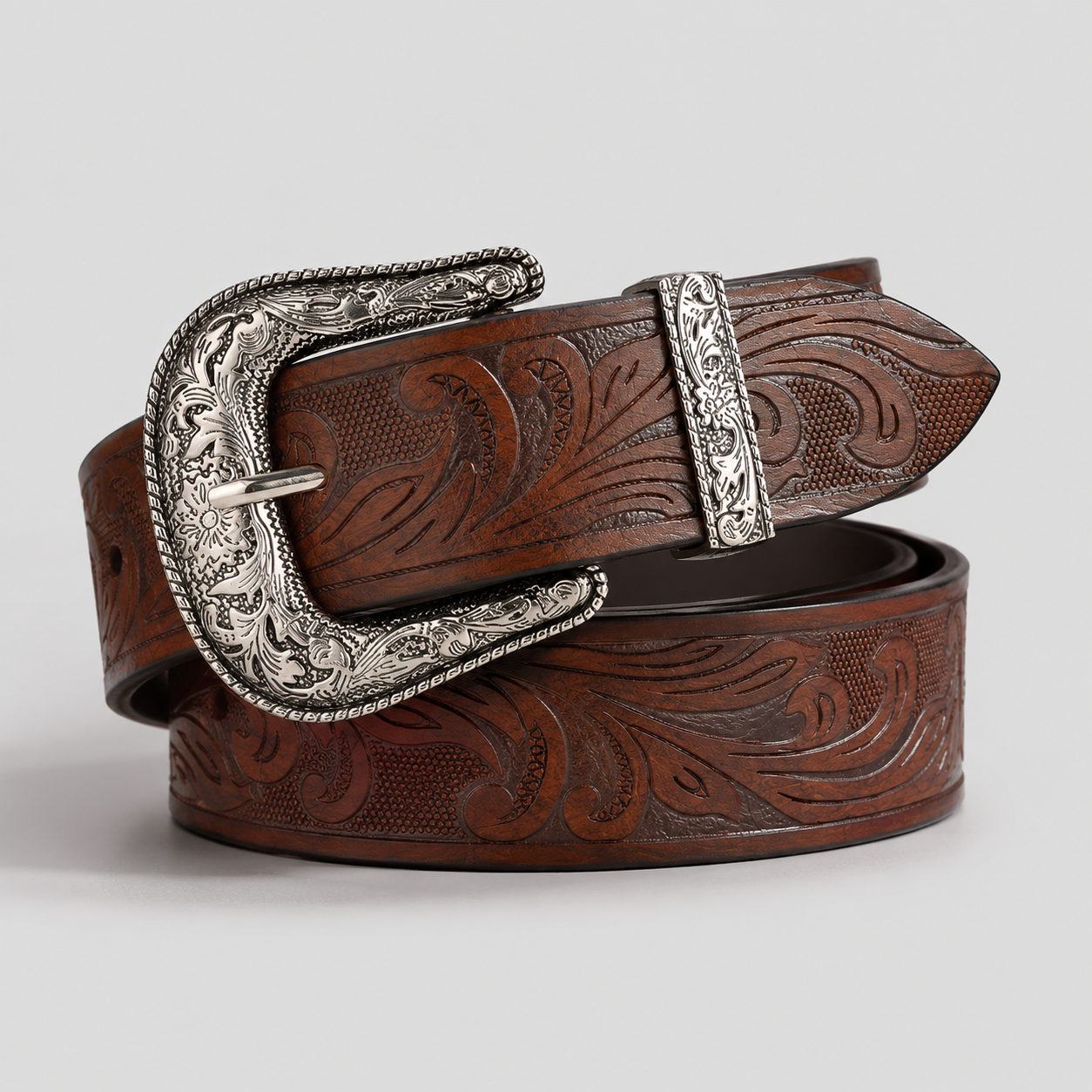 Retro Western PU Belt