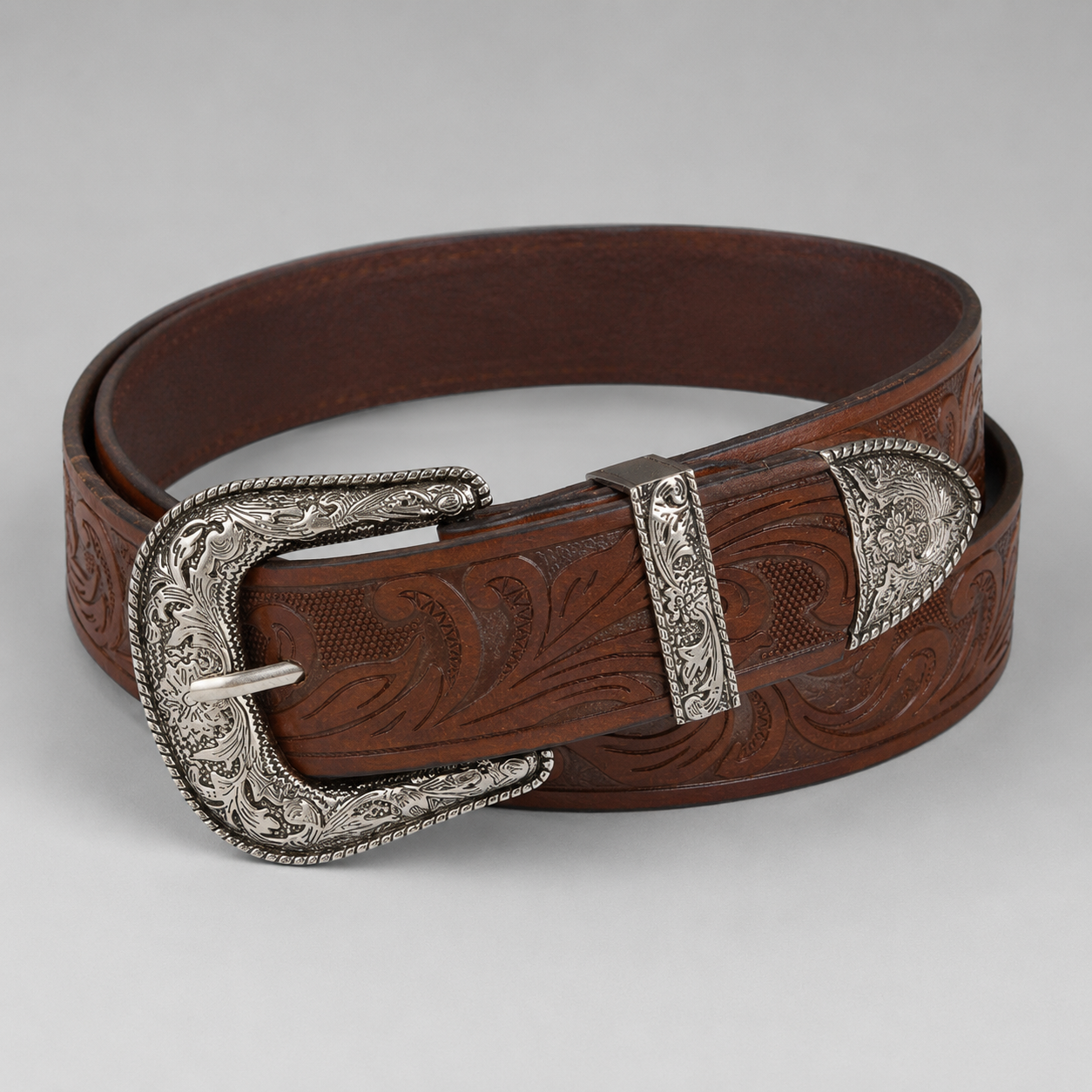Retro Western PU Belt