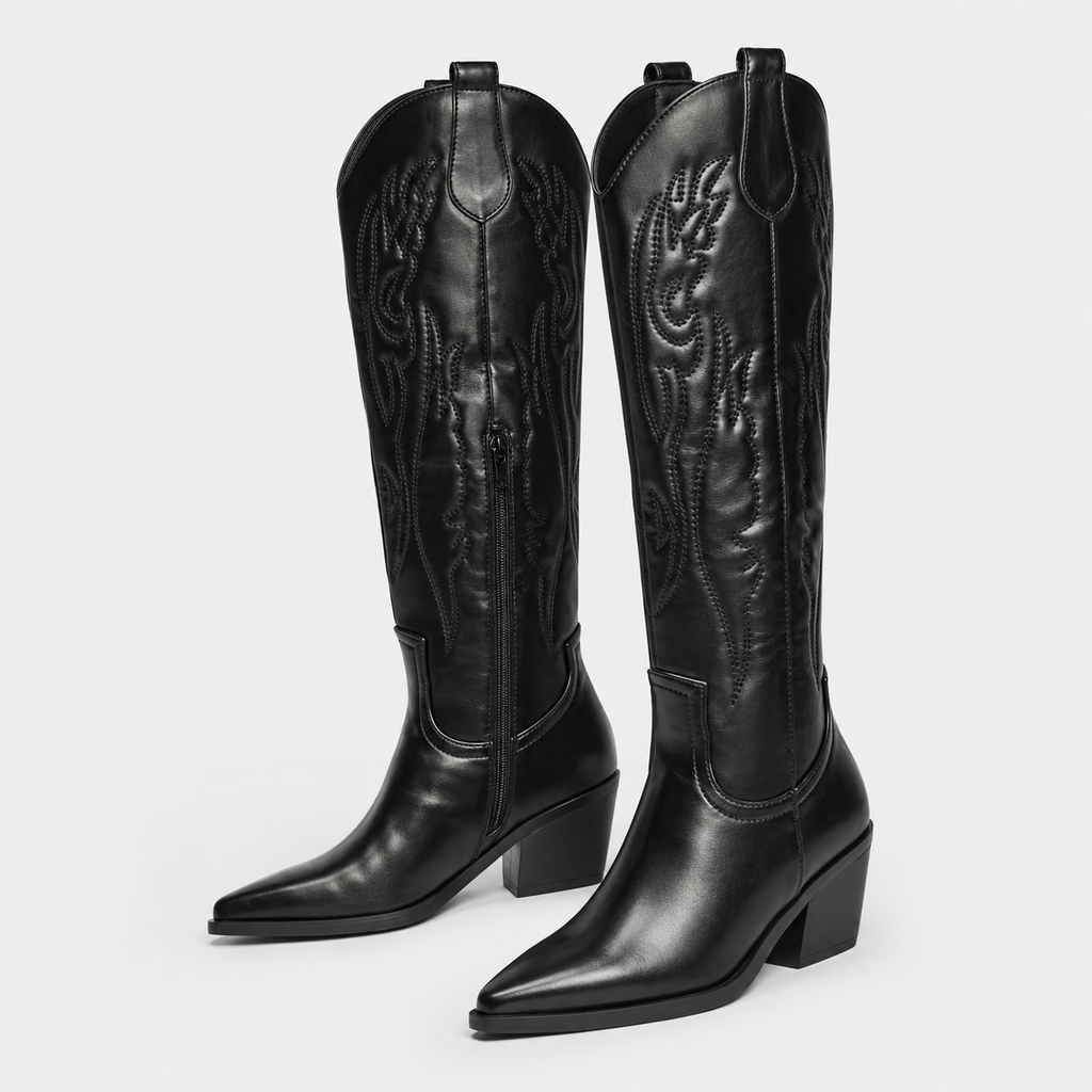 Suede Over-the-Knee Boots