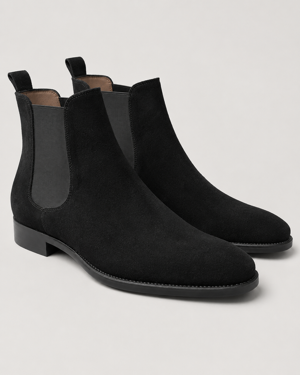 Velvet Bow Ankle Boots